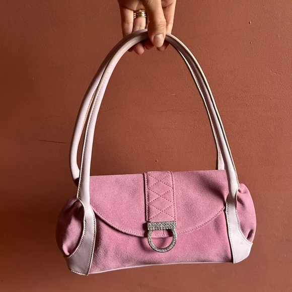 Handbags - Elegant Pink Designer Shoulder Bag